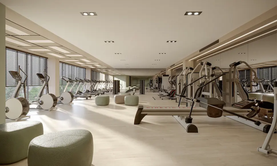 Gym area